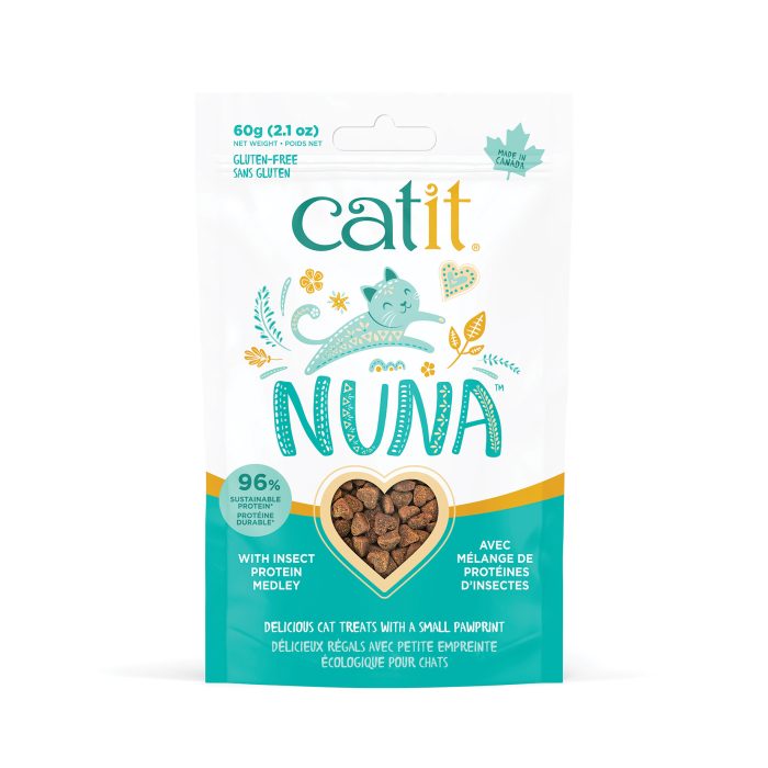 Régals Catit Nuna – Mélange d’insectes, 60 g