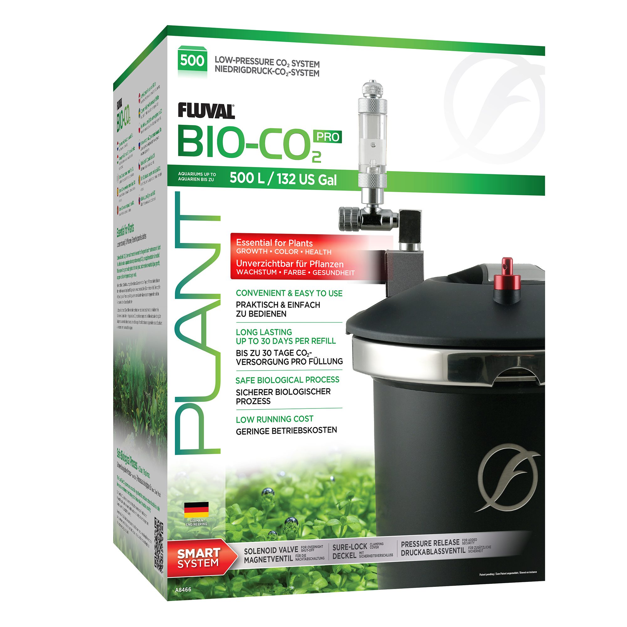 Système Bio-CO2 Pro à basse pression, jusqu’à 500 L (133 gal US)