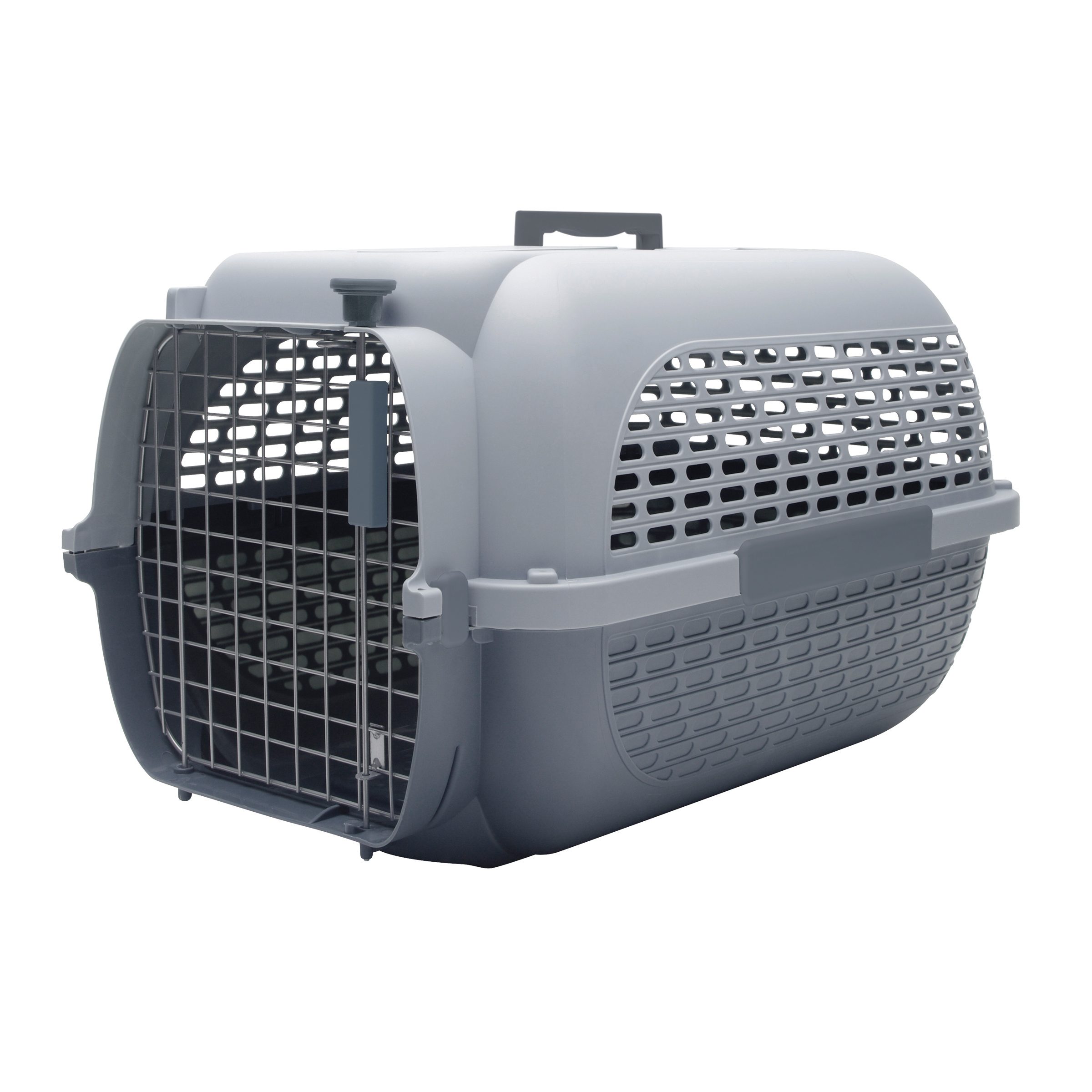 Dogit Voyageur Dog Carrier - Light Grey/Charcoal - Small - 48.3 cm L x 32.6 cm W x 28 cm H (19 in x 12.8 in x 11 in)