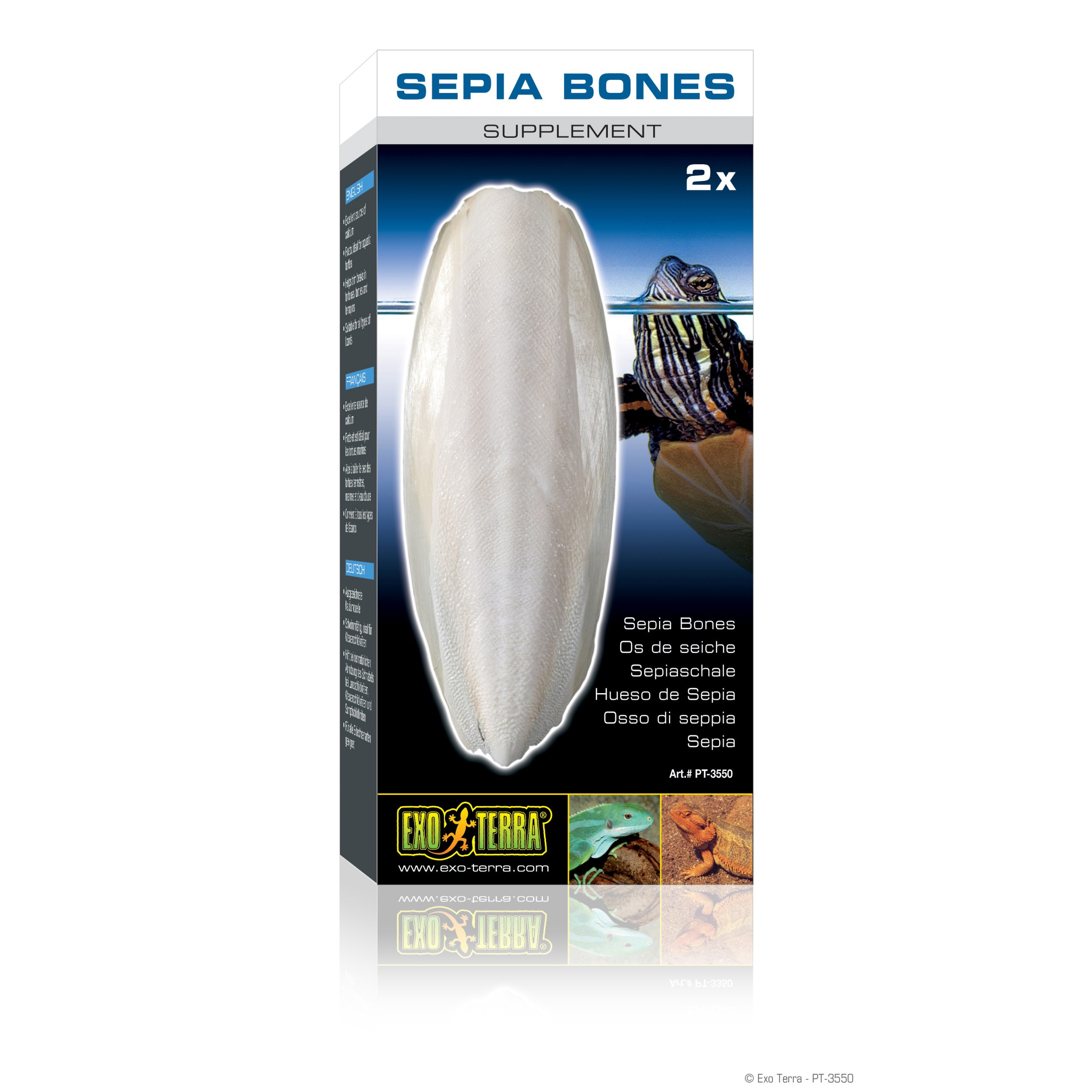 Exo Terra Sepia Bones Supplement - 2 pieces
